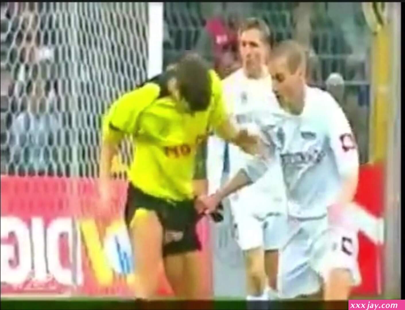 Footballers dick pop out