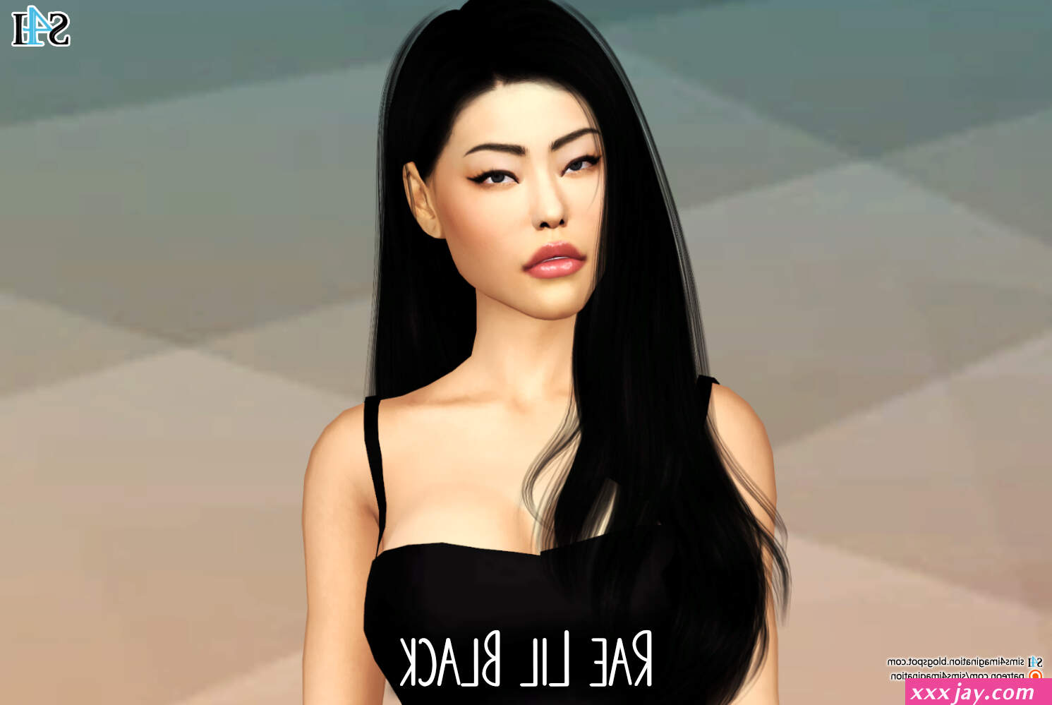 Sims 4 CAS: Rae Lil Black by sims4imagination from Patreon