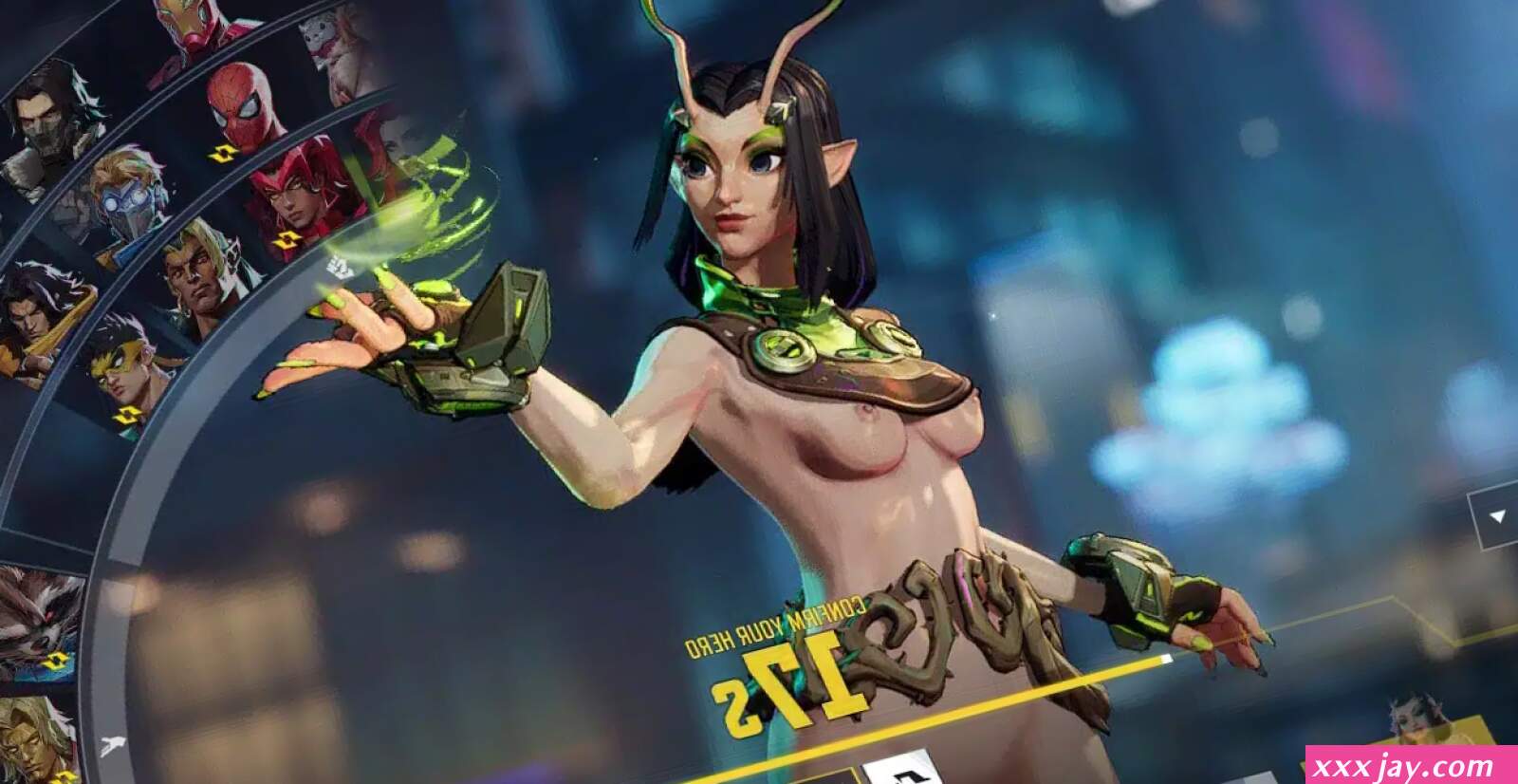 Mantis Nude Mod: Bold Customization for Marvel Rivals with NSFW UI Elements