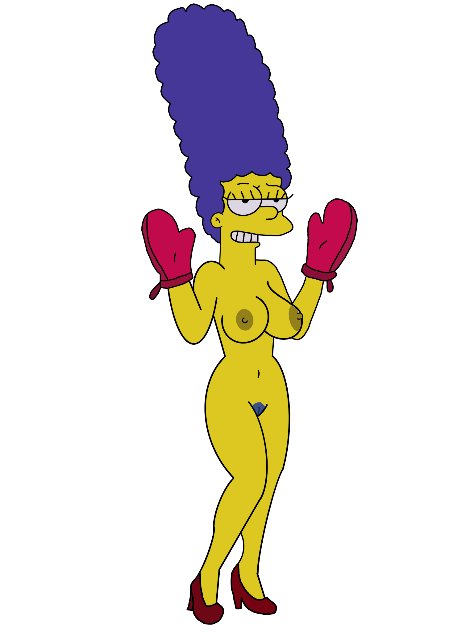 Marge Nude by Chack058 on DeviantArt