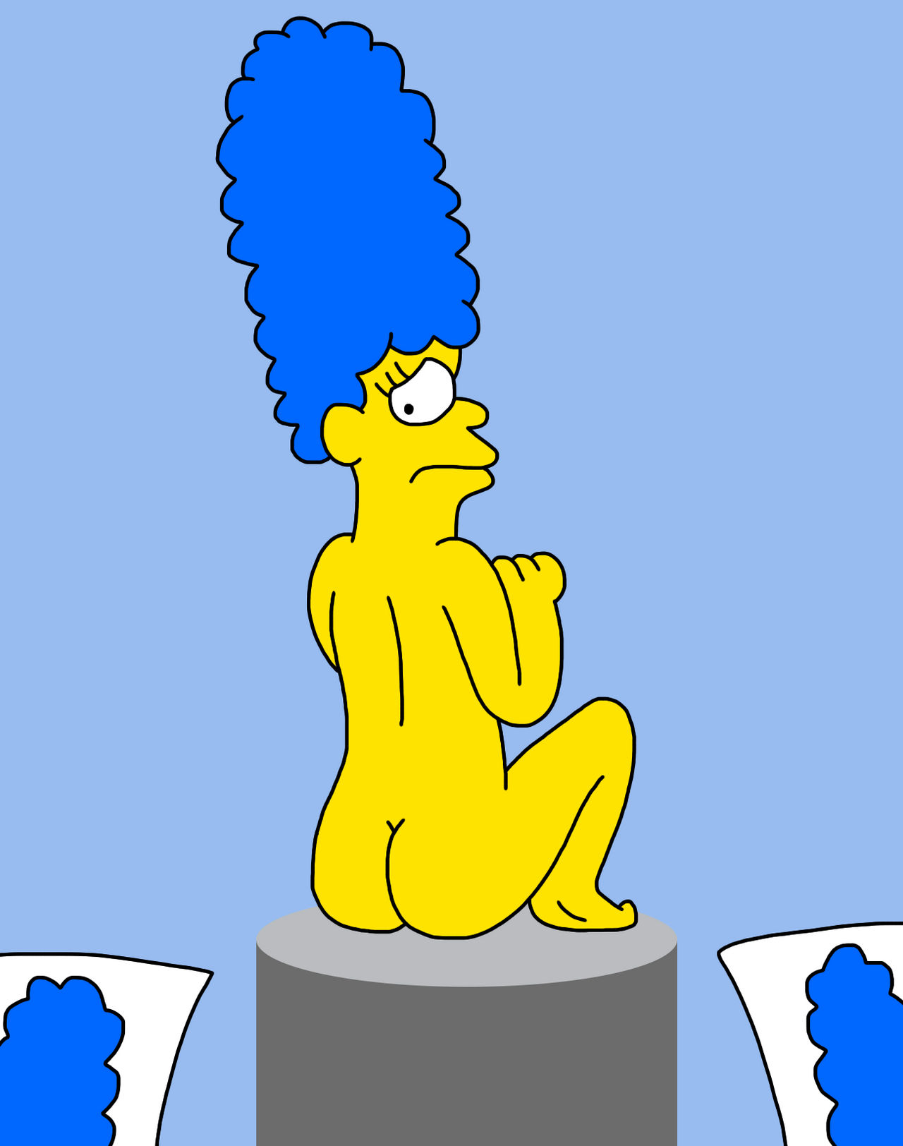 ENF Marge Nude Model by FishingWaters on DeviantArt