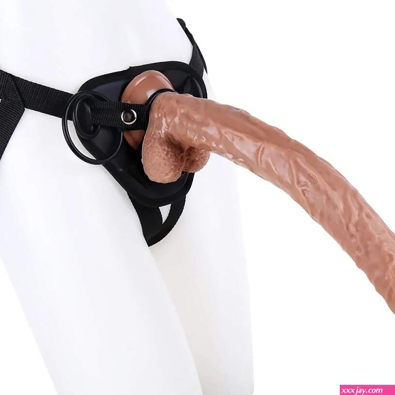 15.35in Extra Long Big Strap On Dildo For Female Lesbian Fucking