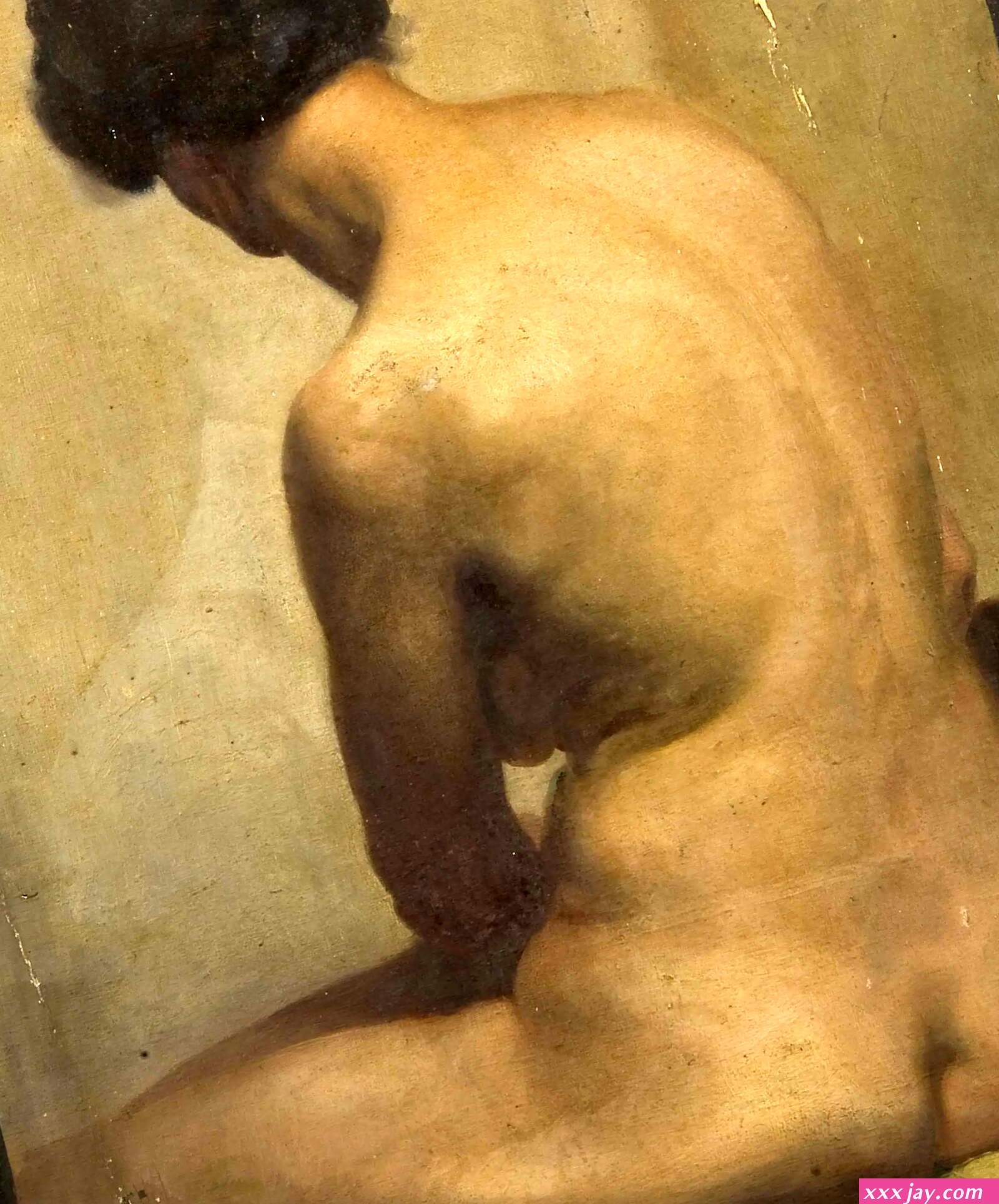 Bonhams : Charles Knight British 1901-1990 Female nude study together with another life study by the same hand both unframed. 2