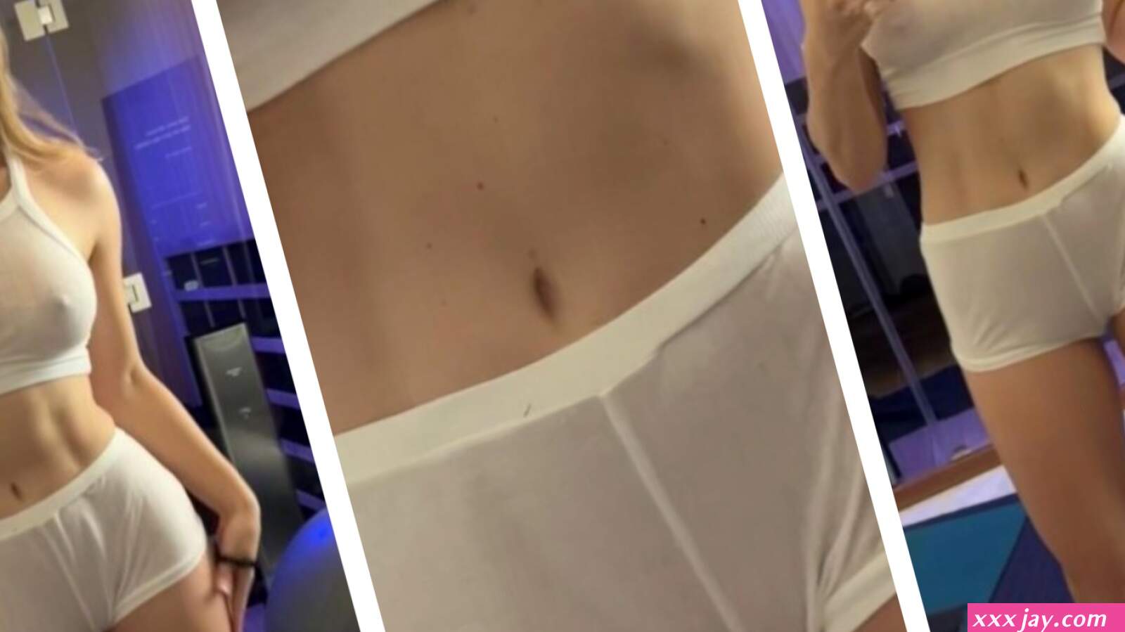 Amanda Cerny Cameltoe see through lingerie