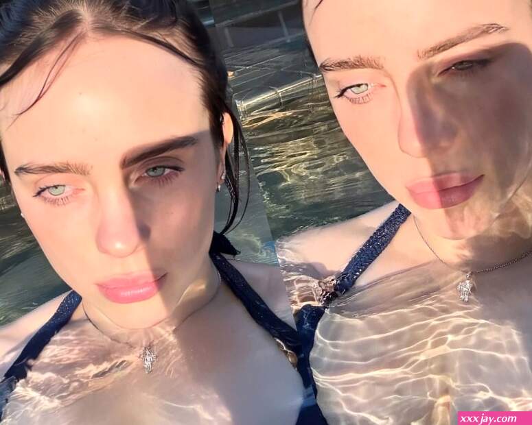Billie Eilish Flaunting Her Tits Around Europe