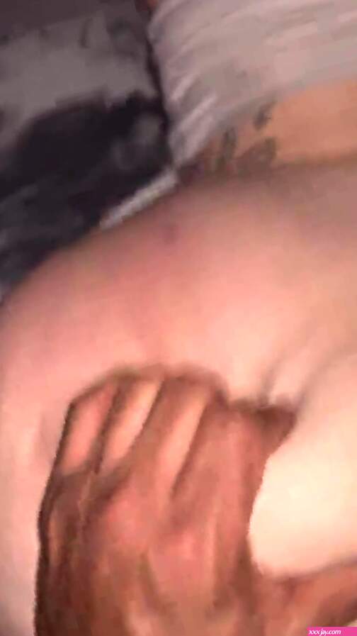 Gigi takes backshots while otp