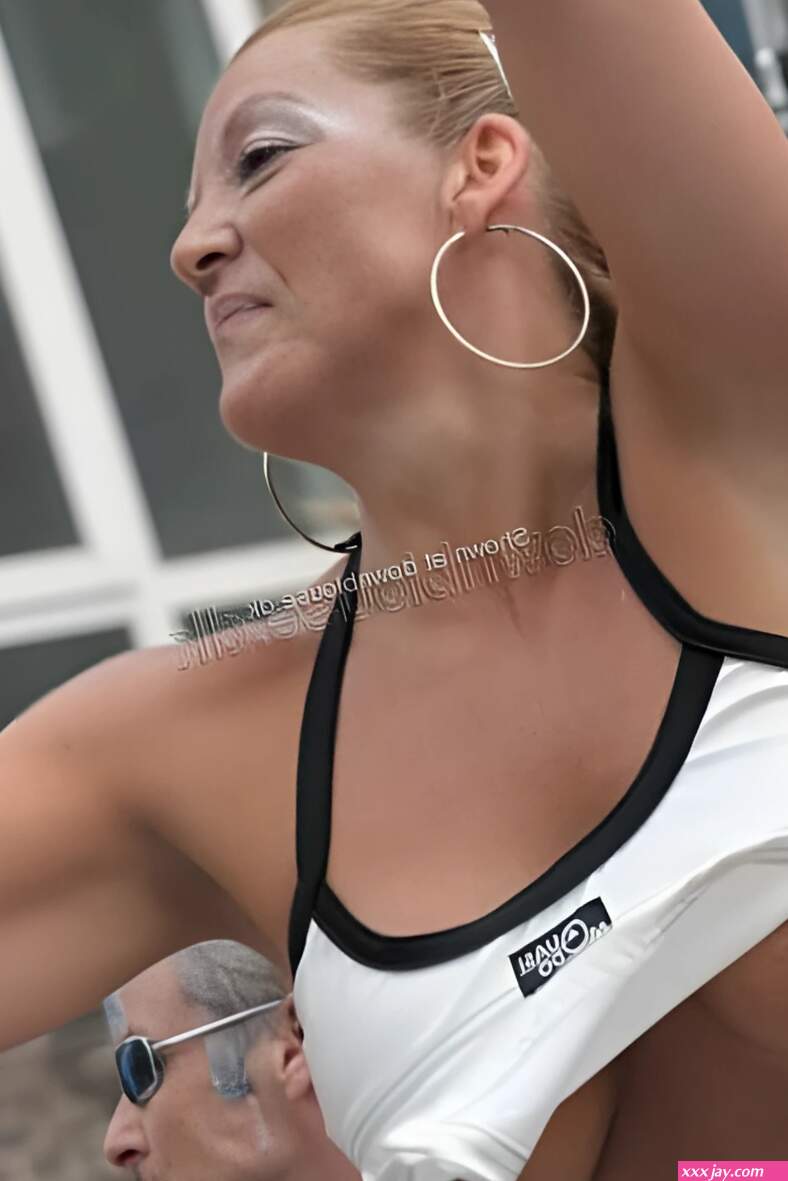 Accidentally showing boobs in a tiny tops