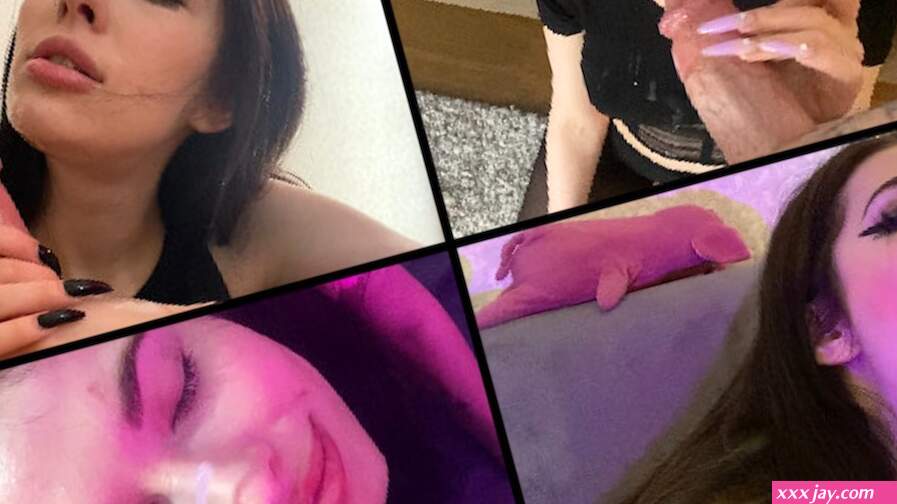 Hot Cumshot Compilation Cum on Face and Sloppy Blowjob