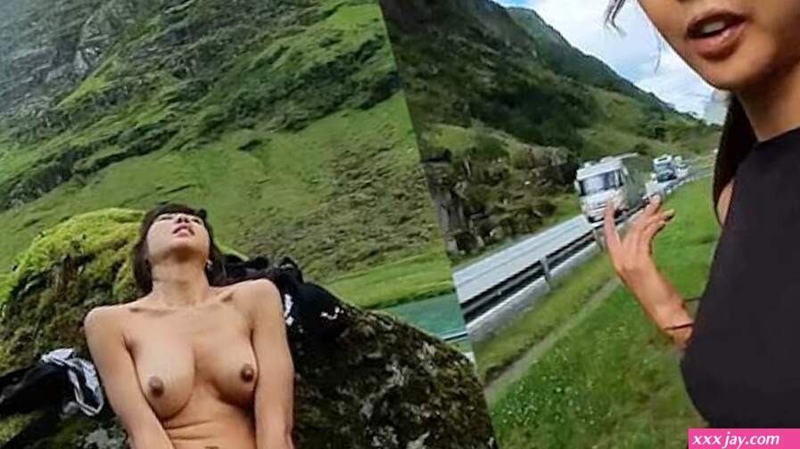 Public Dildo Solo By Side of Busy Road