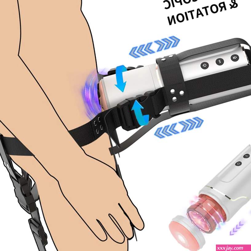 Automatic Wearable Male Masturbator Hands Free Male Masturbator Telescopic Rotating Blowjob Toys