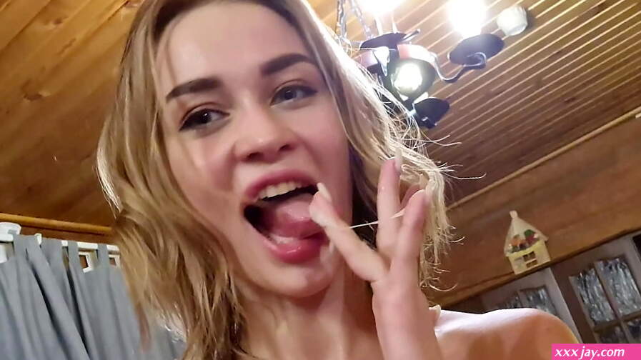 Fucked Loren Strawberry in a public bath