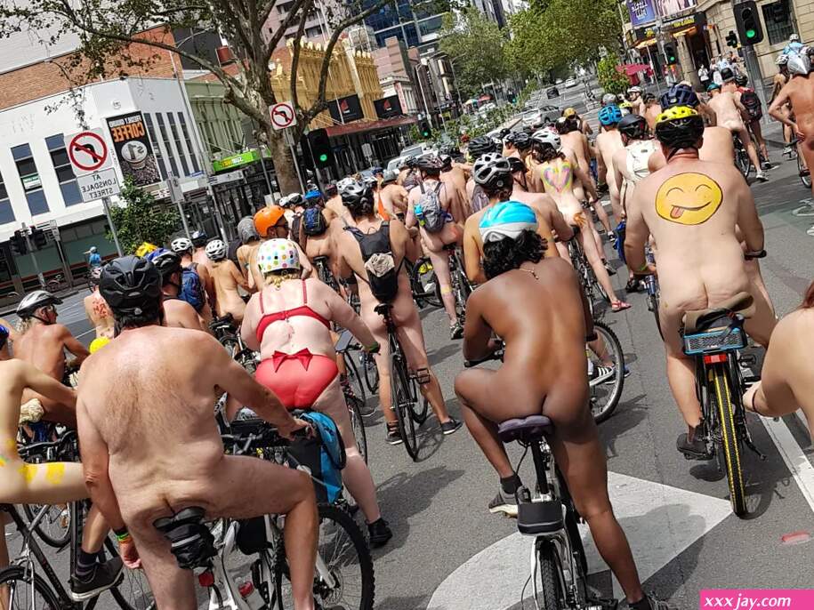 People spontaneously strip off and join us: nude cyclists send message you dont need to be buff