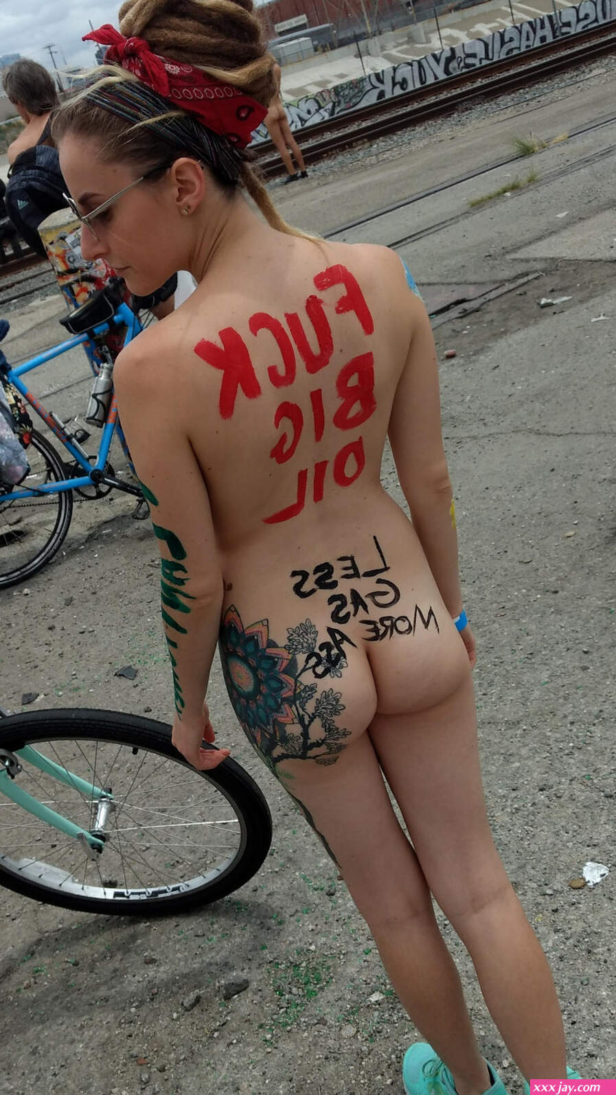 World Naked Bike Ride LA by Scarecrow0613 on DeviantArt