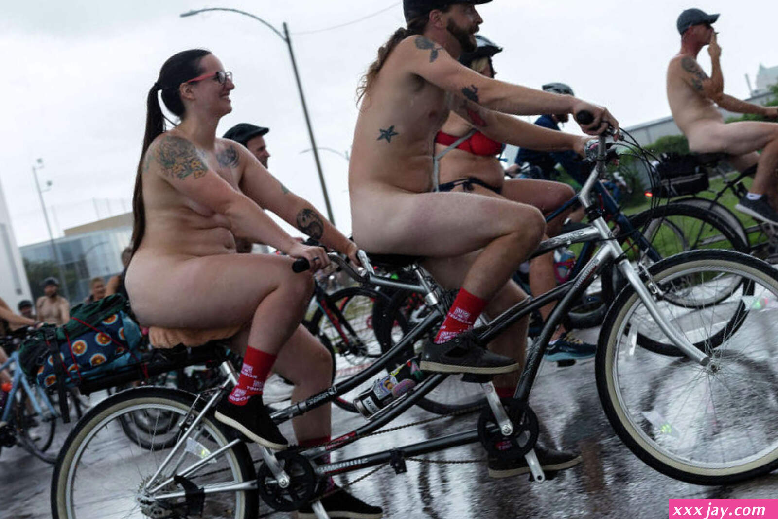 Houstons naked bike protest: Goofy distraction or serious fun?
