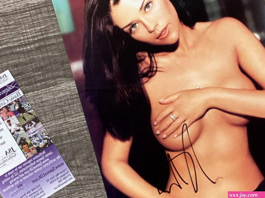 SSG Hot Sexy SUSAN WARD Signed 8X10 Color Photo Shallow Hal with a JSA COA