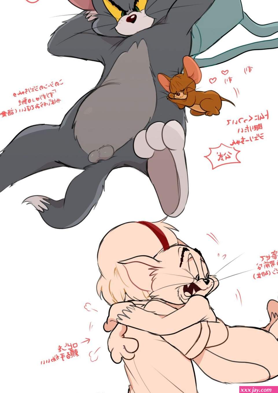 Tom and Jerrys Naked Kartan Pussy