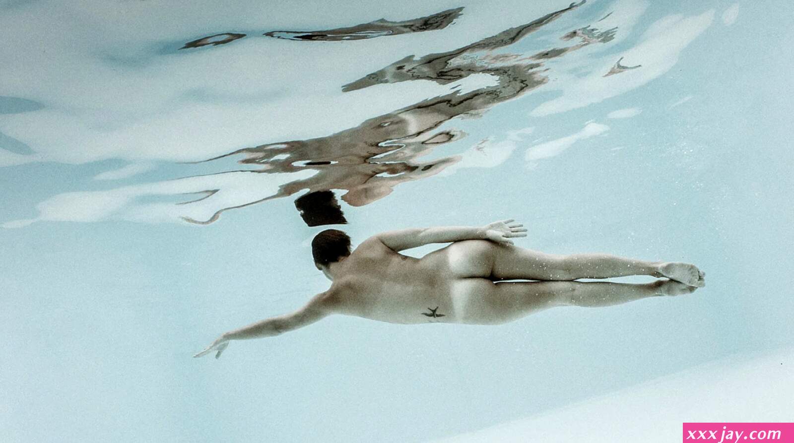Woman Underwater Nude 12 PHOTO Print on Glossy Photo Paper or Dibond 3 Mm Underwater Photography