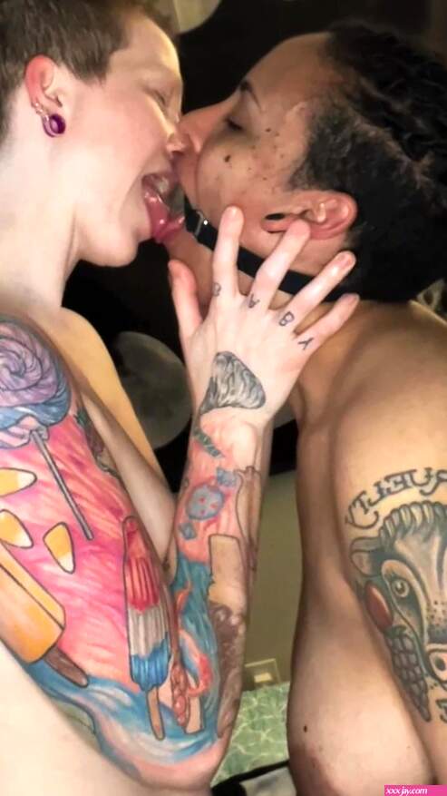 Watch free porn videos lesbian spitting Porn Videos