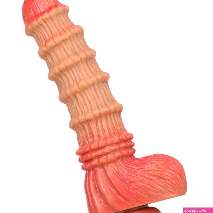 8.98in 9.37in 10.8in XML Odd Soft Bamboo Shoot Cock Dildo