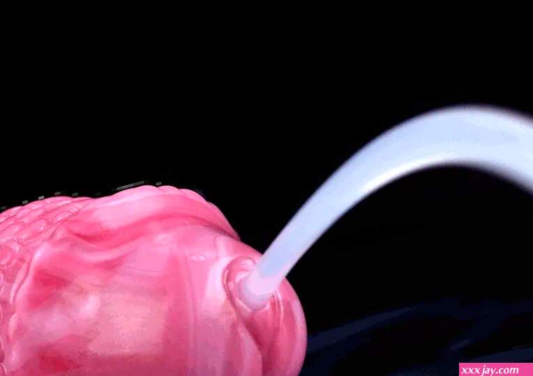 7.08-Inch Ejaculating Dragon Knot Dildo Weird Fantasy Sex Toy
