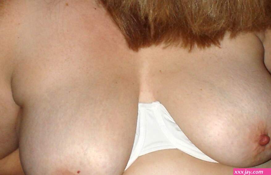Restrained BBW Mom Katie has Big Saggy Mature Tits and Hard Nipples Exposed