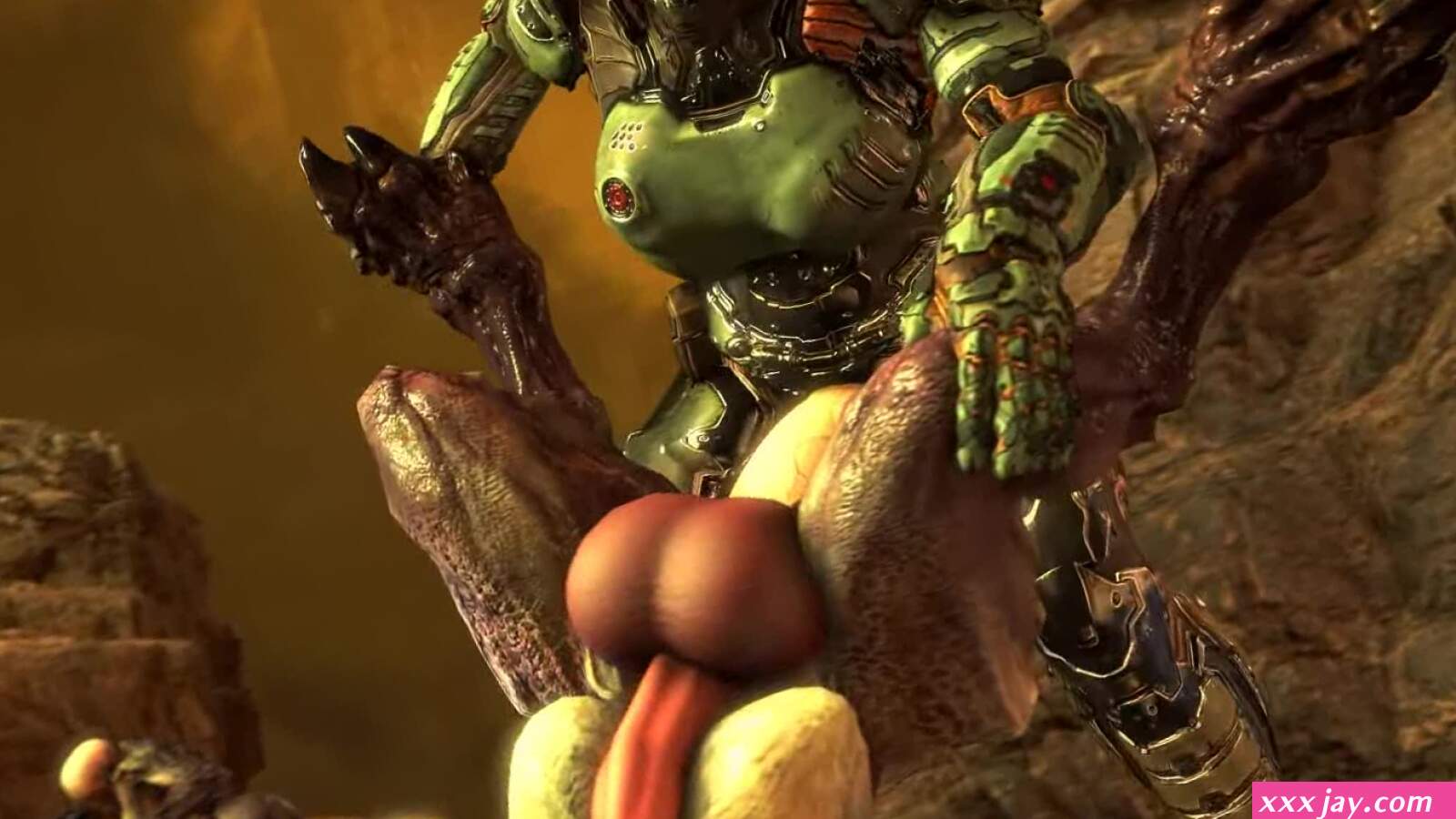 Doom Doomguy 2futas 3d