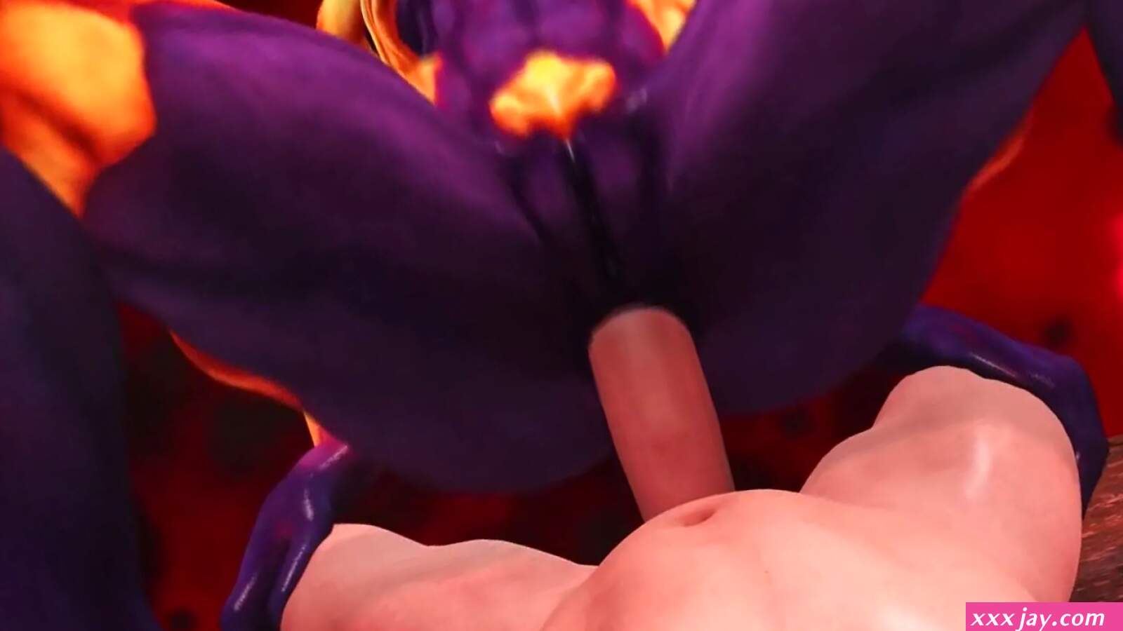 Cartoon 3D imp from DOOM