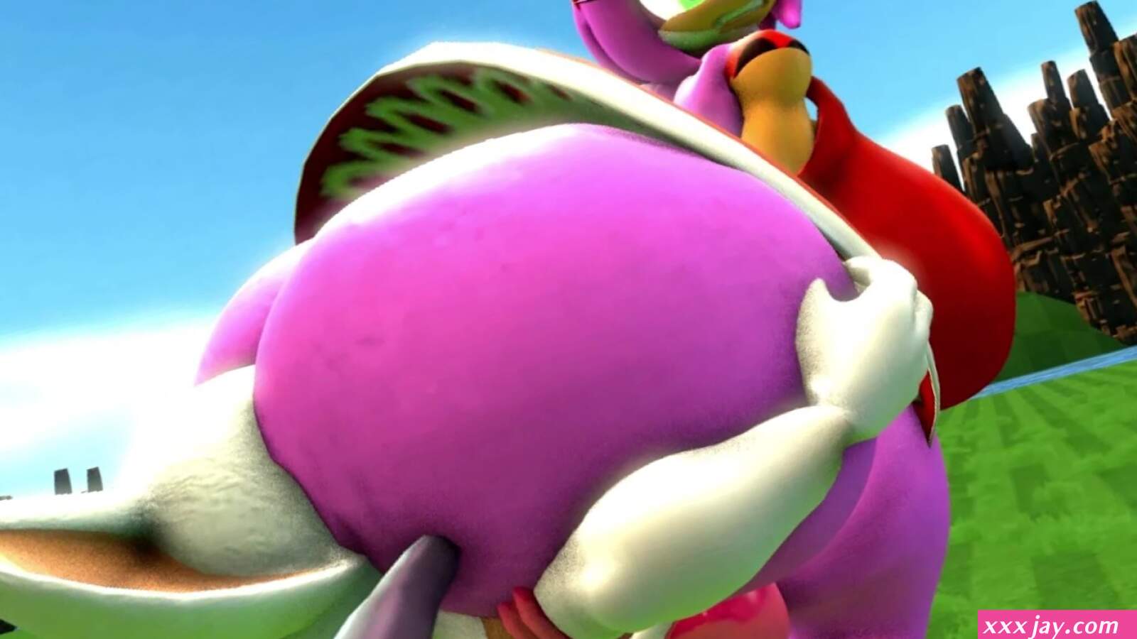 Vore videos: Amy Anal vores Rouge with her