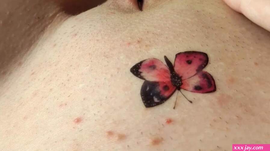 Try on Temporary Tattoo on Pussy. Hot Sticker Tattoo