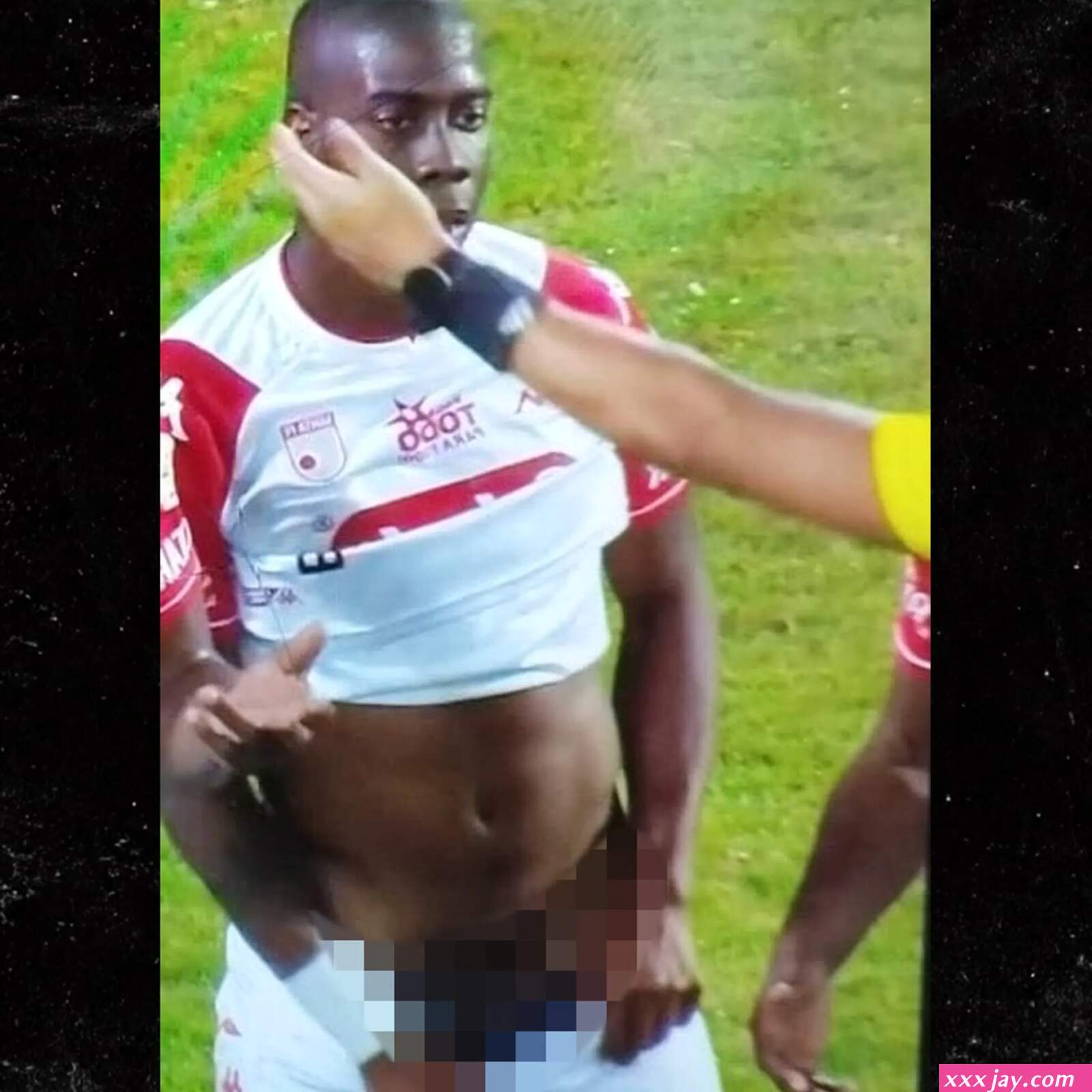 Footballer dick pic